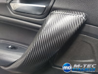 WRAPPING SERVICE - BMW F2X INTERIOR TRIM SET - TEXTURED CARBON / GLOSS BLACK ACCENT - F20 F21 F22 F23