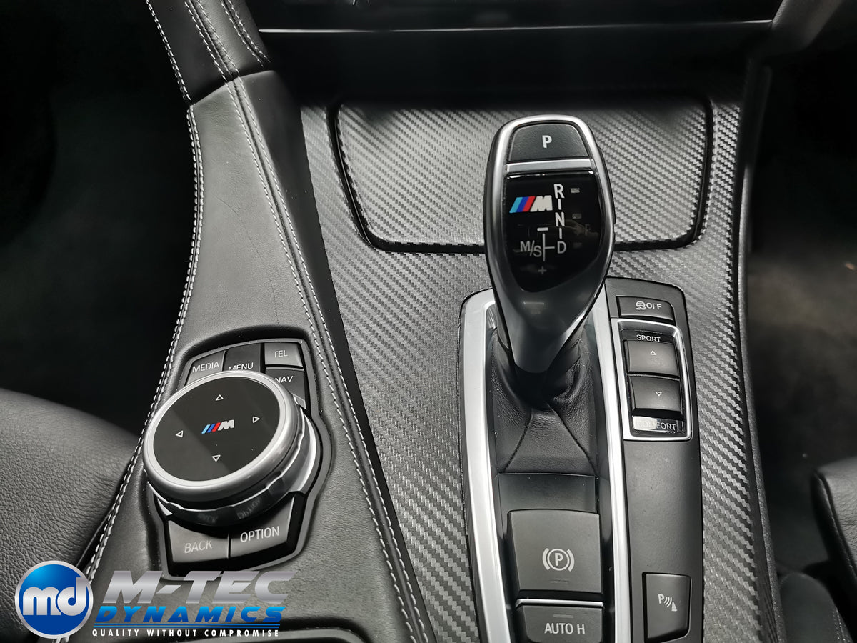 WRAPPING SERVICE - BMW 6-SERIES F06 GRAN COUPE INTERIOR TRIM SET - 3D CARBON