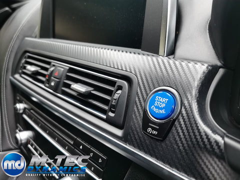 BMW 6-SERIES F06 GRAN COUPE INTERIOR TRIM SET WRAPPING SERVICE - 3D CARBON