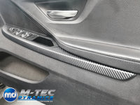 WRAPPING SERVICE - BMW 6-SERIES F06 GRAN COUPE INTERIOR TRIM SET - 3D CARBON