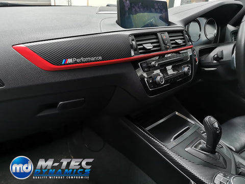 BMW F20 F21 F22 F23 LCI-2 CUSTOM INTERIOR TRIM SET - 4D CARBON / CUSTOM ACCENT TRIM - WRAPPING SERVICE