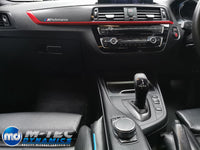 WRAPPING SERVICE - BMW F20 F21 F22 F23 LCI-2 CUSTOM INTERIOR TRIM SET - 4D CARBON / CUSTOM ACCENT TRIM