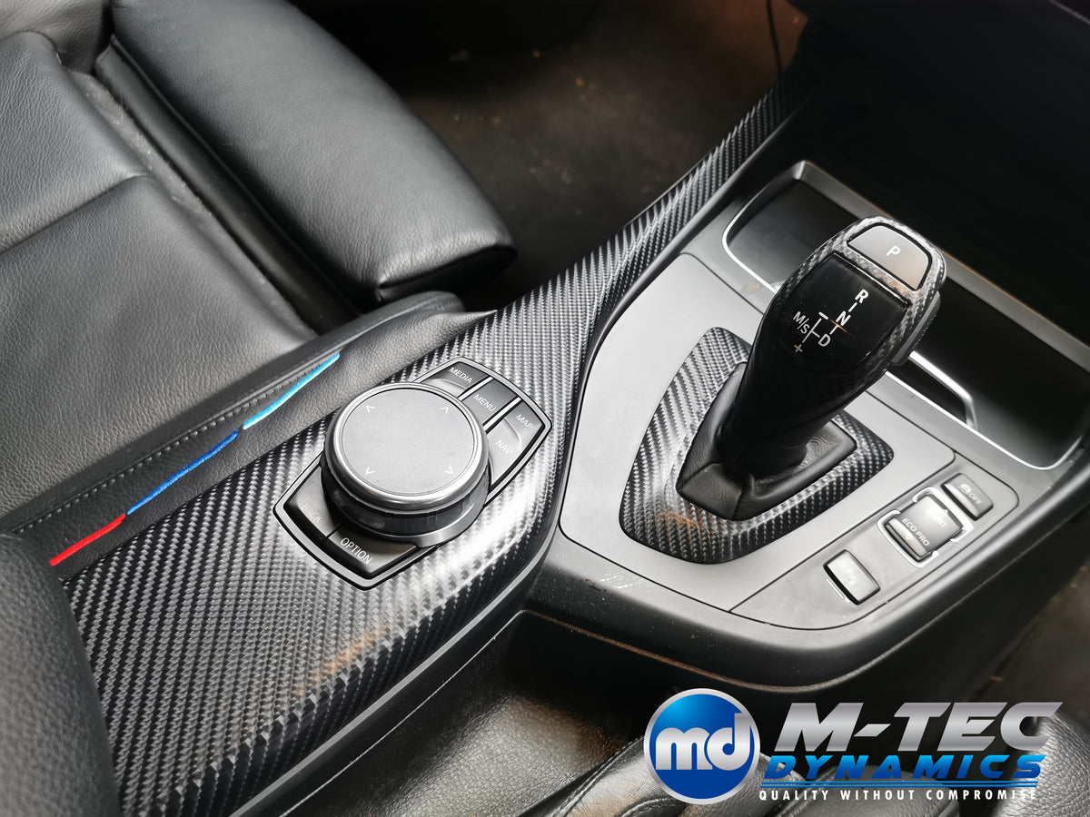 WRAPPING SERVICE - BMW F20 F21 F22 F23 LCI-2 CUSTOM INTERIOR TRIM SET - 4D CARBON / CUSTOM ACCENT TRIM