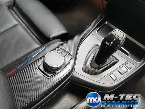 BMW F20 F21 F22 F23 LCI-2 CUSTOM INTERIOR TRIM SET - 4D CARBON / CUSTOM ACCENT TRIM - WRAPPING SERVICE