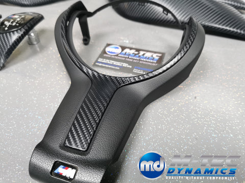 BMW F20 F21 F22 F23 LCI-2 CUSTOM INTERIOR TRIM SET - 4D CARBON / CUSTOM ACCENT TRIM - WRAPPING SERVICE