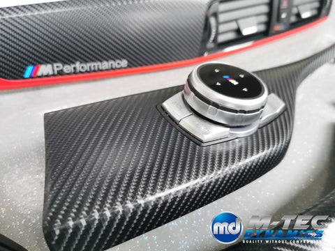 BMW F20 F21 F22 F23 LCI-2 CUSTOM INTERIOR TRIM SET - 4D CARBON / CUSTOM ACCENT TRIM - WRAPPING SERVICE