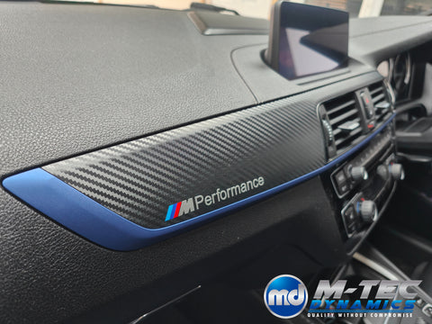 BMW F20 F21 F22 F23 LCI-2 CUSTOM INTERIOR TRIM SET - 3D CARBON - WRAPPING SERVICE