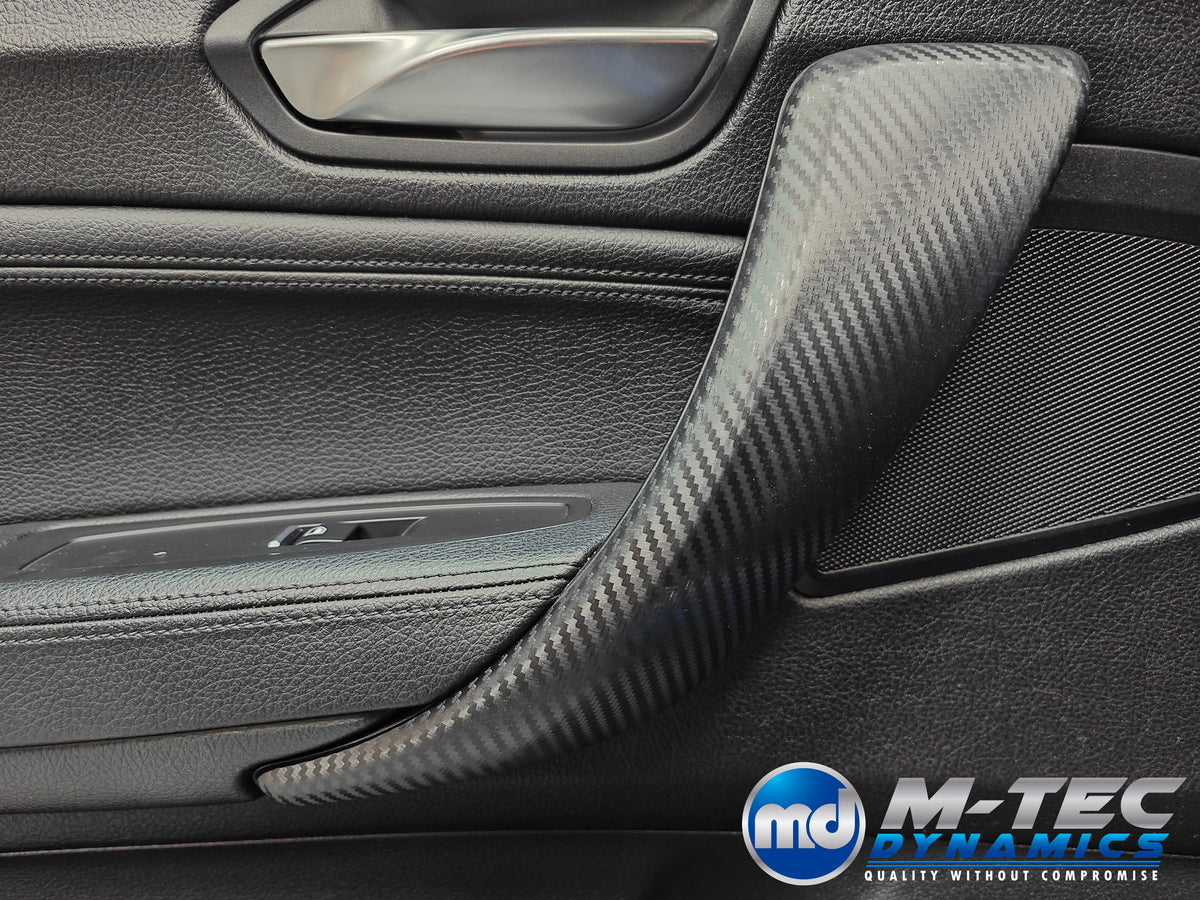 WRAPPING SERVICE - BMW F20 F21 F22 F23 LCI-2 CUSTOM INTERIOR TRIM SET - 3D CARBON