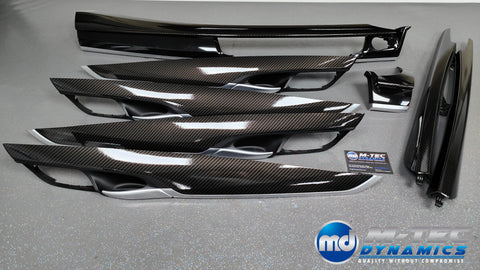 BMW X5 F15 INTERIOR TRIM SET - HIGH GLOSS CARBON (MTD-HG)