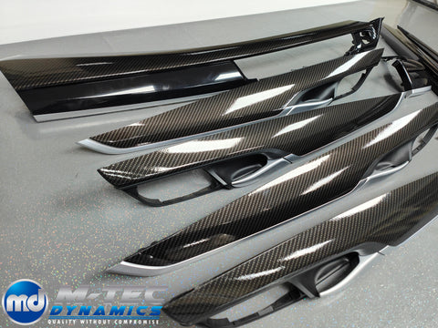 BMW X5 F15 INTERIOR TRIM SET - HIGH GLOSS CARBON (MTD-HG)