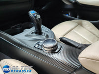 WRAPPING SERVICE - BMW F2X INTERIOR TRIM SET - TEXTURED CARBON / BLUE ACCENT - F20 F21 F22 F23