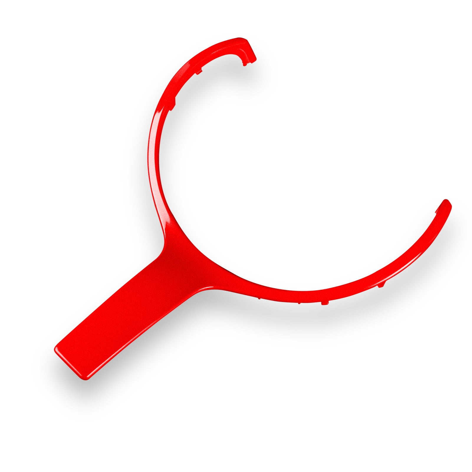 BMW F-SERIES RED M-SPORT STEERING WHEEL TRIM - 1/2/3/4/5 SERIES F1X F2X F3X