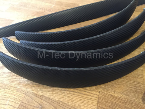 BMW E87 5DR HATCH 3D BLACK CARBON FIBRE TRIM SET