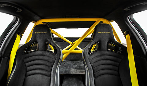 BMW E89 Z4 YELLOW FRONT SEAT BELT SET