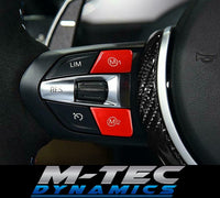 BMW F-SERIES RED STEERING WHEEL BUTTONS M1 M2 - F2X F3X X5M X6M F8X M3 M4 M5 M6 F30 F32 F80 F82