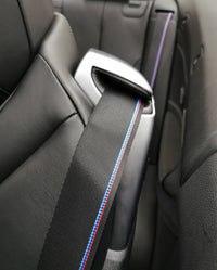 BMW F25 X3 / F26 X4 / F15 X5 / F16 X6 - FRONT SEAT BELT RE-WEBBING SERVICE - REMOVAL, RE-WEB & REFIT
