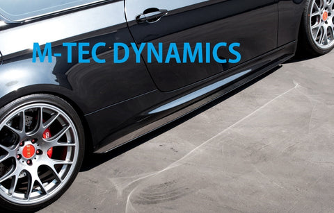 BMW E90 E92 M3 REAL CARBON FIBRE SIDE SKIRT EXTENSIONS